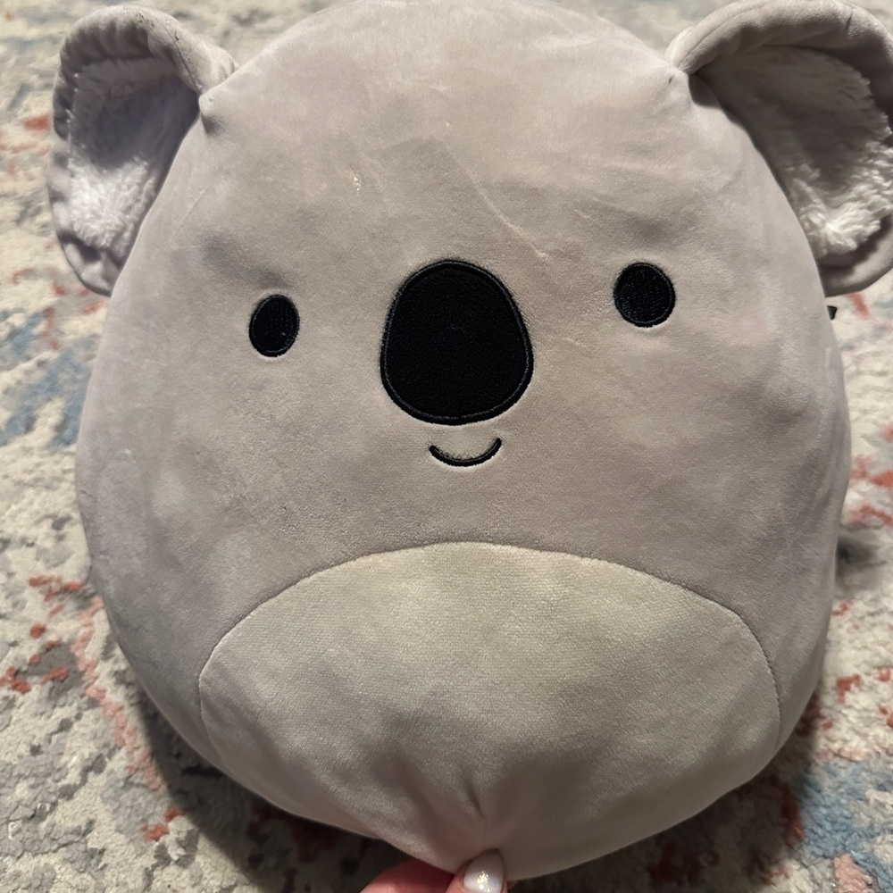 Squishmallows Soft Gray Plush